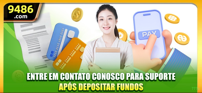 Aplicativo móvel 777a para iOS e Android